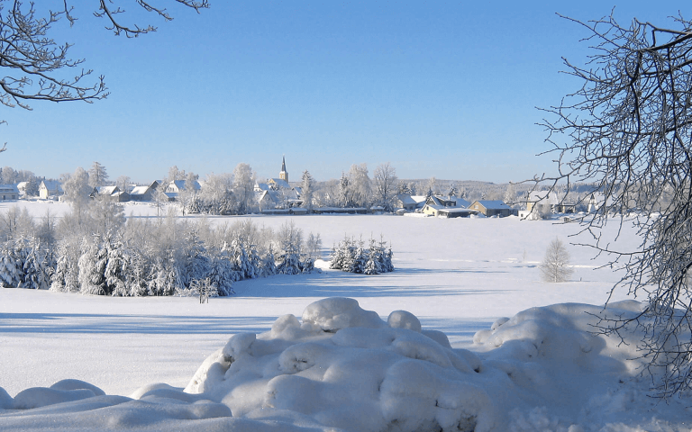 Hammerbrücke Winter