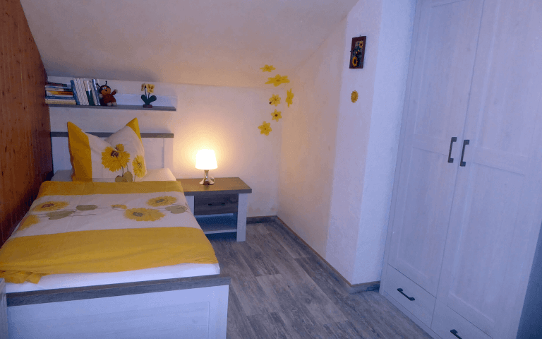 Mariankäferschlafzimmer